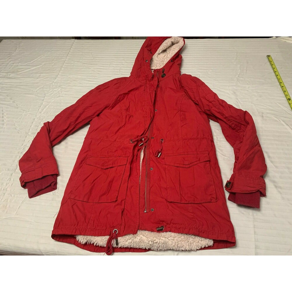 AEROPOSTALE WOMENS HOODED PARKA JACKET SIZE L